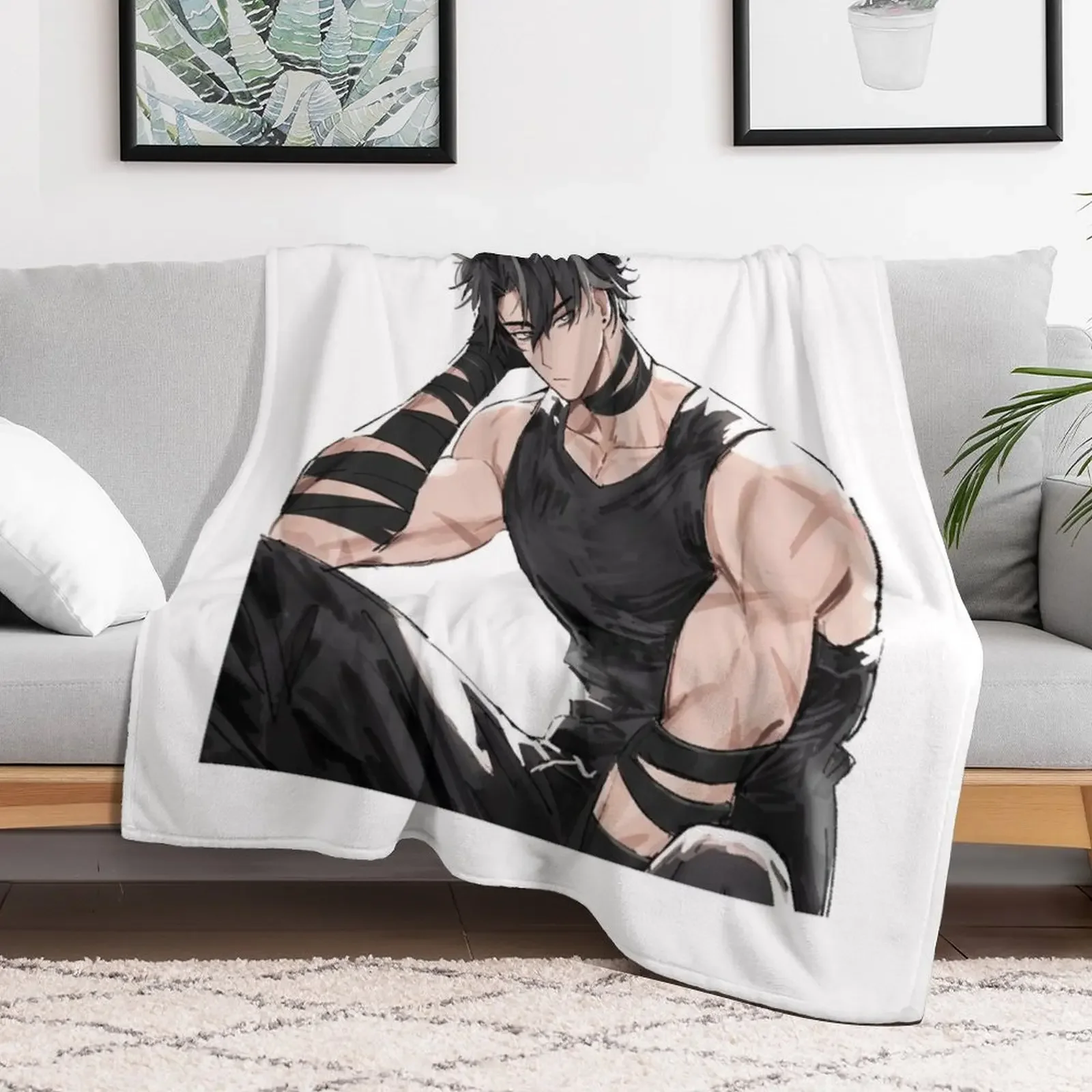 Wriothesley Throw Blanket Long Lasting Soft Plush Blanket for Daily Use