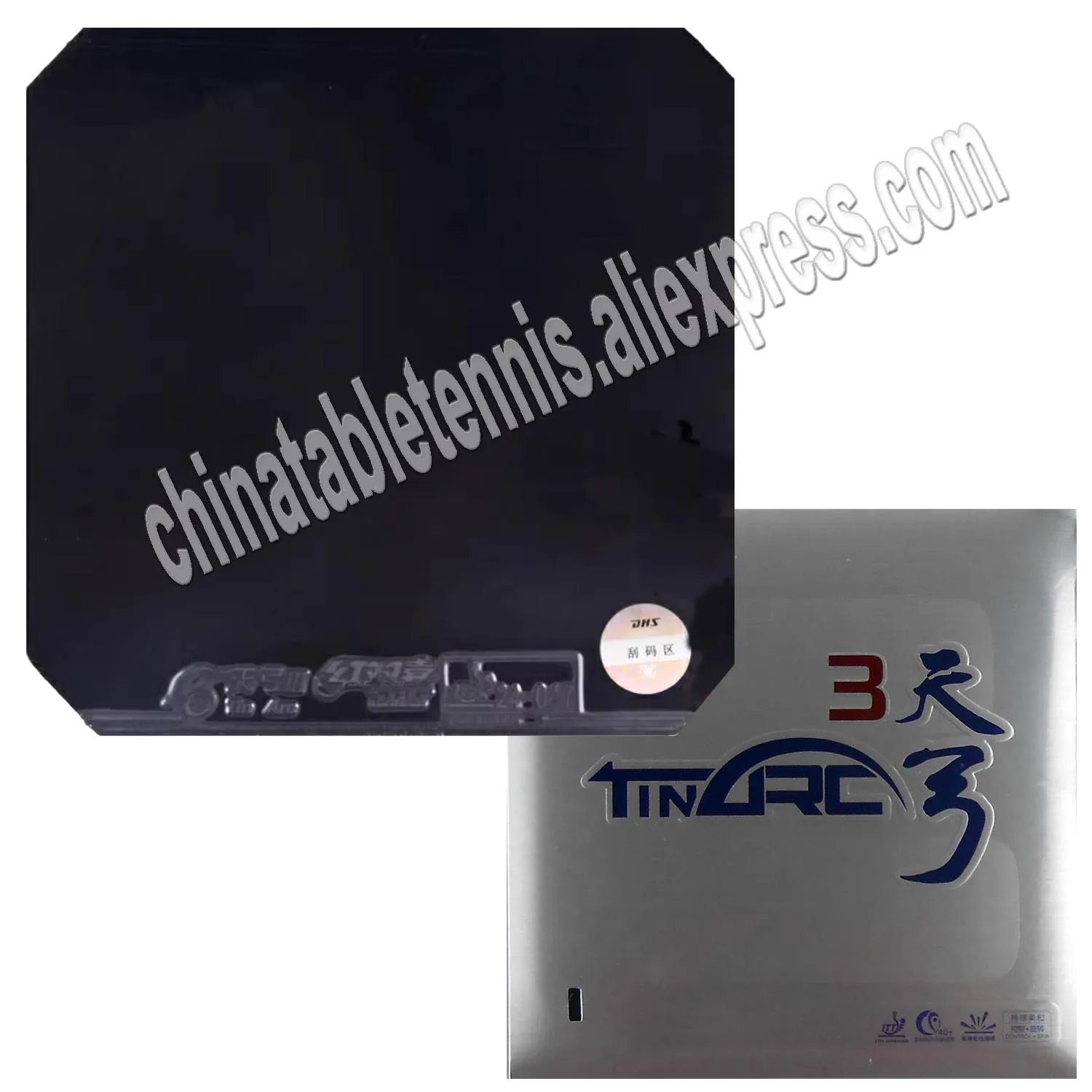 

DHS TinArc 3-Pips-in Накладка для настольного тенниса и пинг-понга с высокоэластичной губкой для ракетки для занятий спортом в помещении