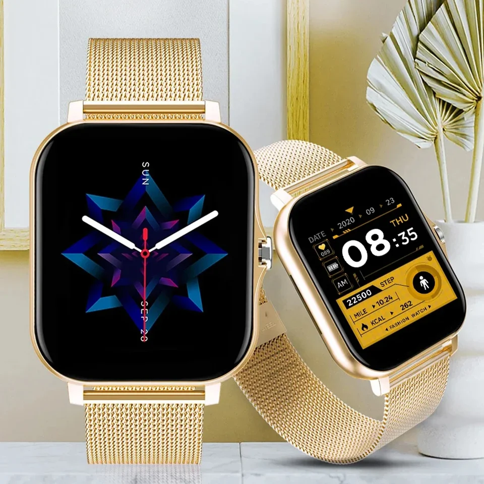 

Смарт-часы KaiAqua 2025, 2,01-дюймовый HD-дисплей, ответ на вызов, уведомление о вызове, предварительный просмотр, спортивные режимы, сделай сам, циферблат, прогноз погоды для мужчин и женщин