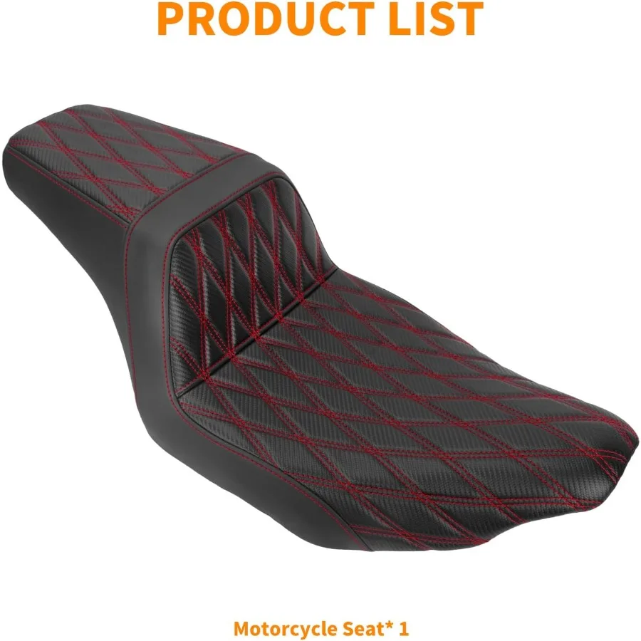 مقعد ركاب للسائق من قطعة واحدة مناسب لدراجة Harley Touring Street Glide FLHX Road Glide FLTRX Street Glide Ultra FLHXU CV #6