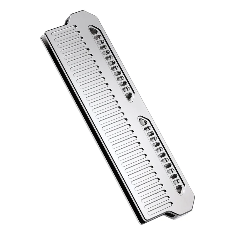 Новый радиатор памяти DDR4 DDR5 RAM, охладитель, охлаждающий жилет, алюминиевый радиатор с силиконовым смазлом 9 Вт, теплопроводник, серебристый