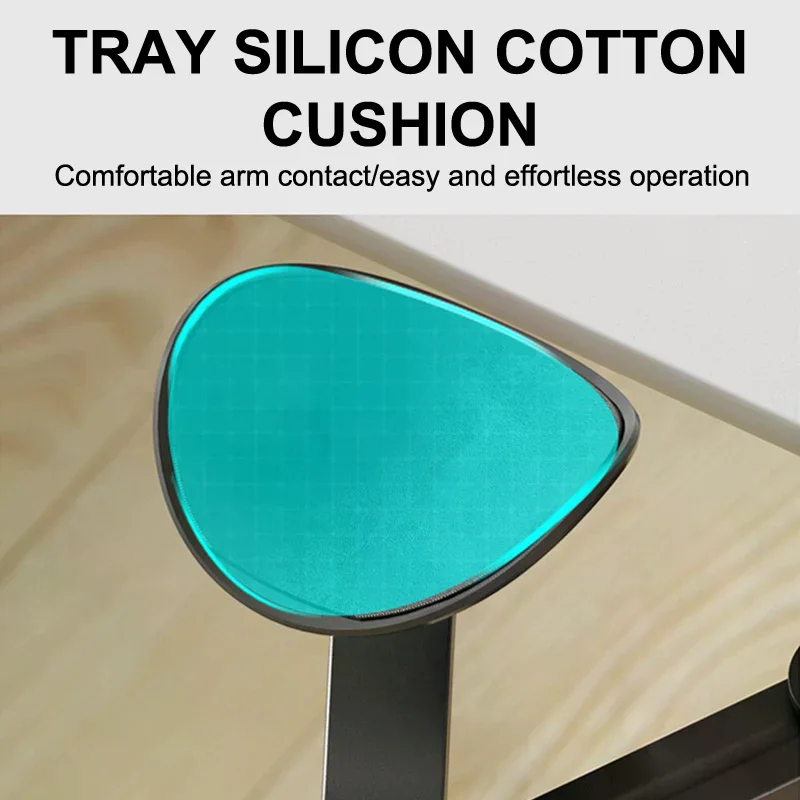 Computer Desk Arm Rest Pad Ergonomic Armrest Wrise Support Adjustable Rotate Extender Mouse Pad Armrest Bracket For Home Office