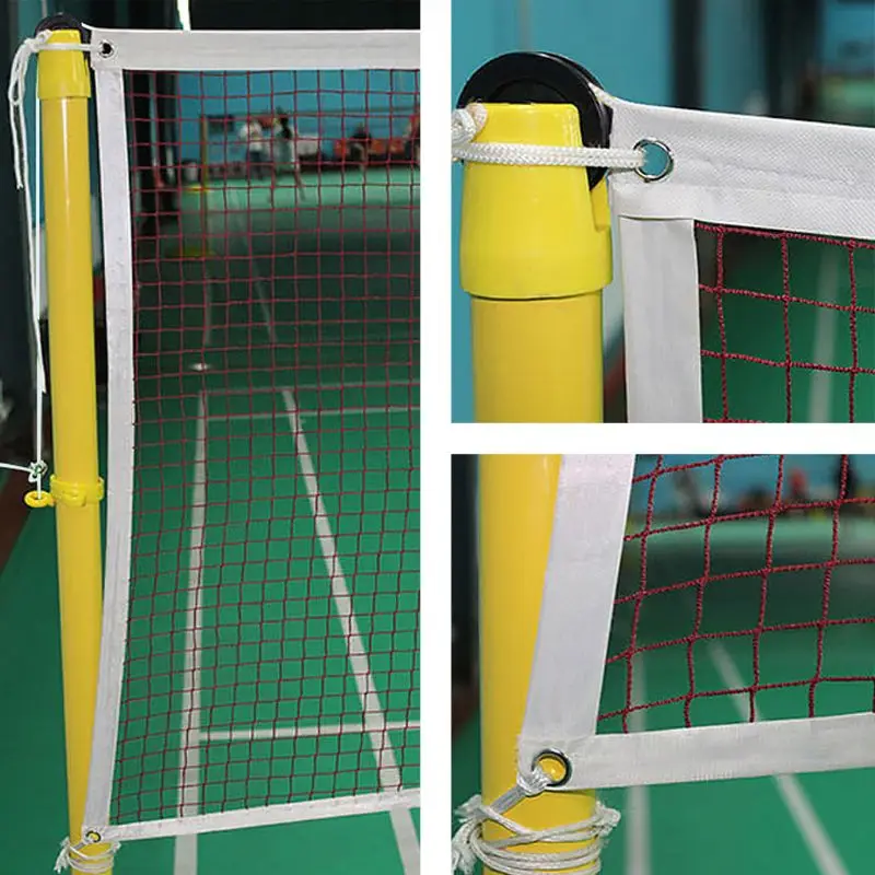 Professional Training Mesh Standard Badminton Net Sports Net For Outdoor Badminton Tennis Volleyball Net Replacements