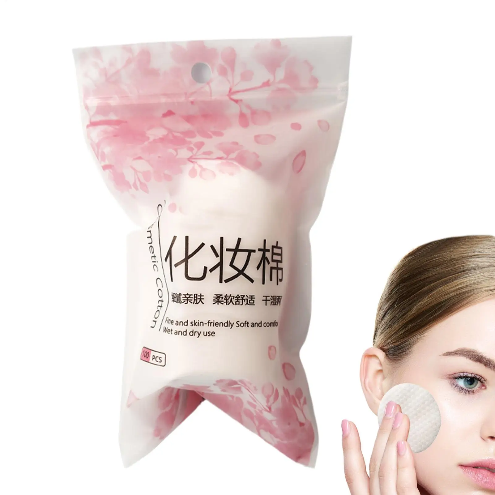 ทิ้ง 100/200PCS เครื่องสําอางผ้าเช็ดทําความสะอาดเล็บทําความสะอาดรอบแผ่นนุ่มทุกวันอุปกรณ์ผ้าฝ้ายแต่งหน้า Remover เครื่องมือ