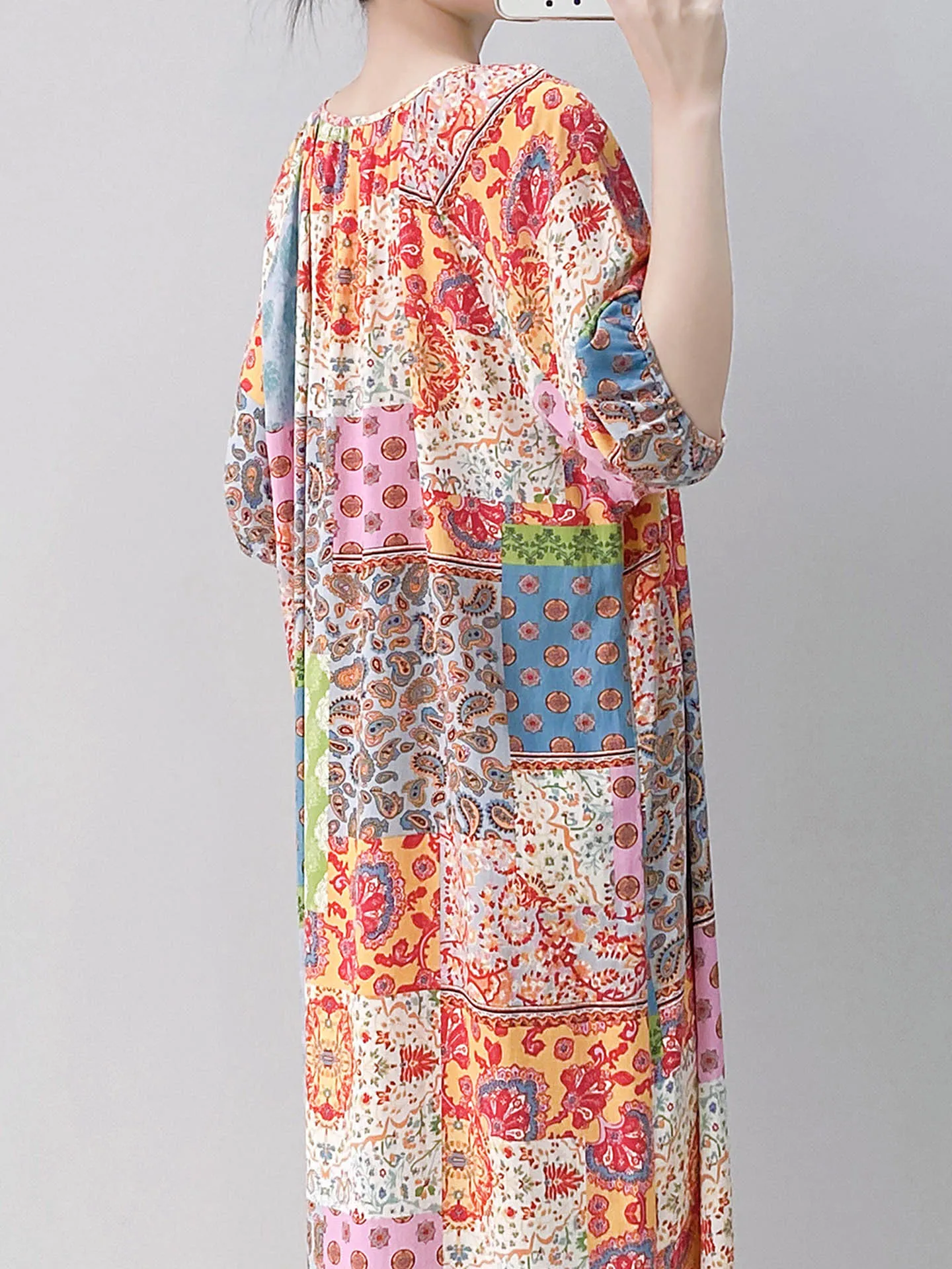 

Ele ort Sve женская ночная рубашка, летняя тонкая хлопковая шелковая свободная домашняя одежда из искусственного хлопка, длинная юбка Dr