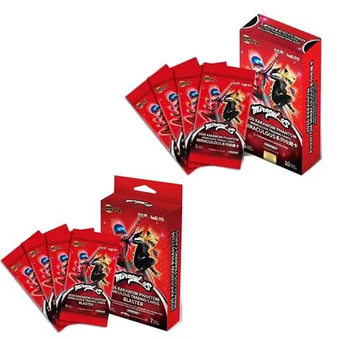 Official 2026 KAKAWOW PHANTOM Miraculous Series Collector Card Regular and BLASTER Edition Toys Fan Gifts