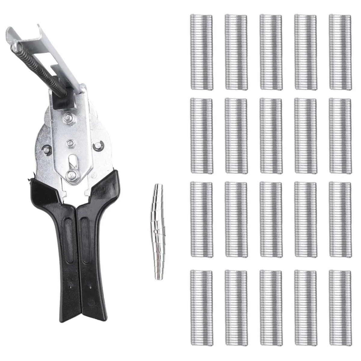 

A96Q-Pig Ring Pliers Tool Set Semi-Automatic Loose Nail Pliers Binding Pliers M Nail Pliers Binding Cage Pliers