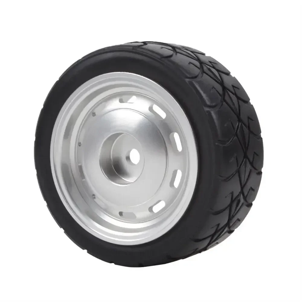 Pneus de aro de rodas de liga de alumínio 4 unidades para chassi Tamiya Mini M03 M04 M05 M06 SW01
