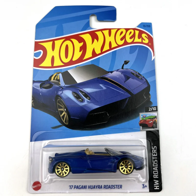 

2023-13 Hot Wheels Cars 17 PAGANI HUAYRA ROADSTER 1/64 Metal Die-cast Model Collection Toy Vehicles