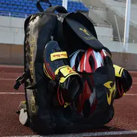 Mochila para patinaje sobre ruedas, bolsa de almacenamiento para zapatos de patinaje sobre ruedas, bolsa especial para zapatos de patinaje de velocidad, bolsa de velocidad de pista corta