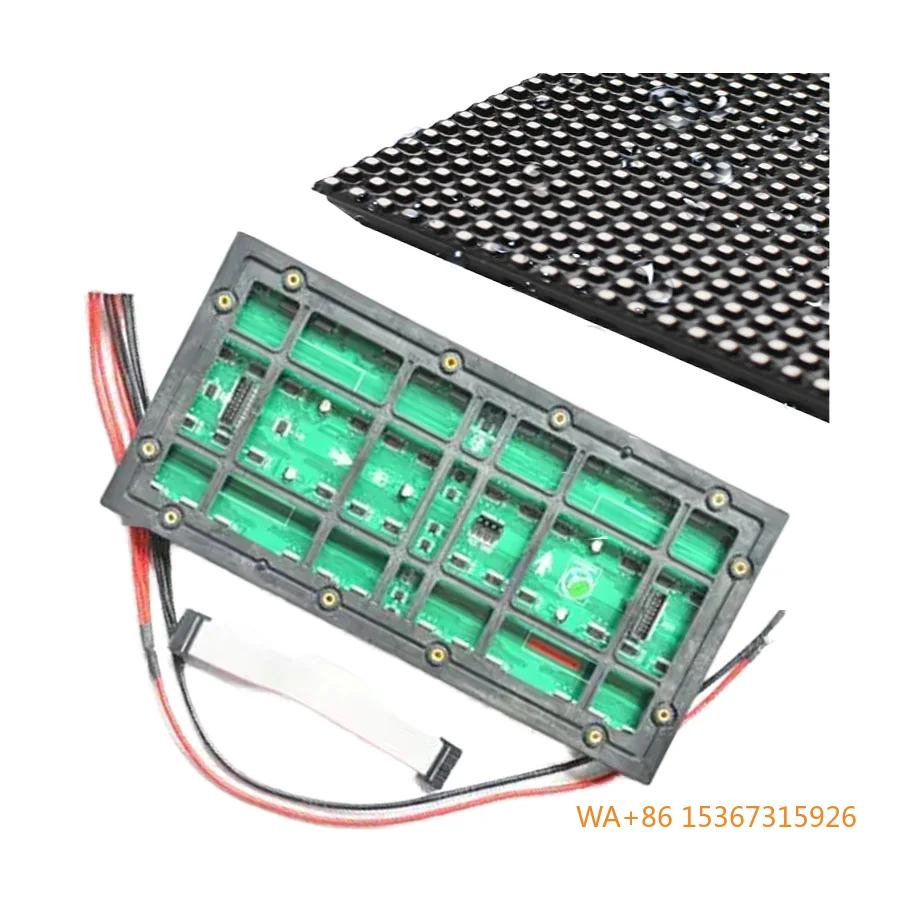 Panel de visualización de módulo LED interior P1.25 para publicidad de eventos