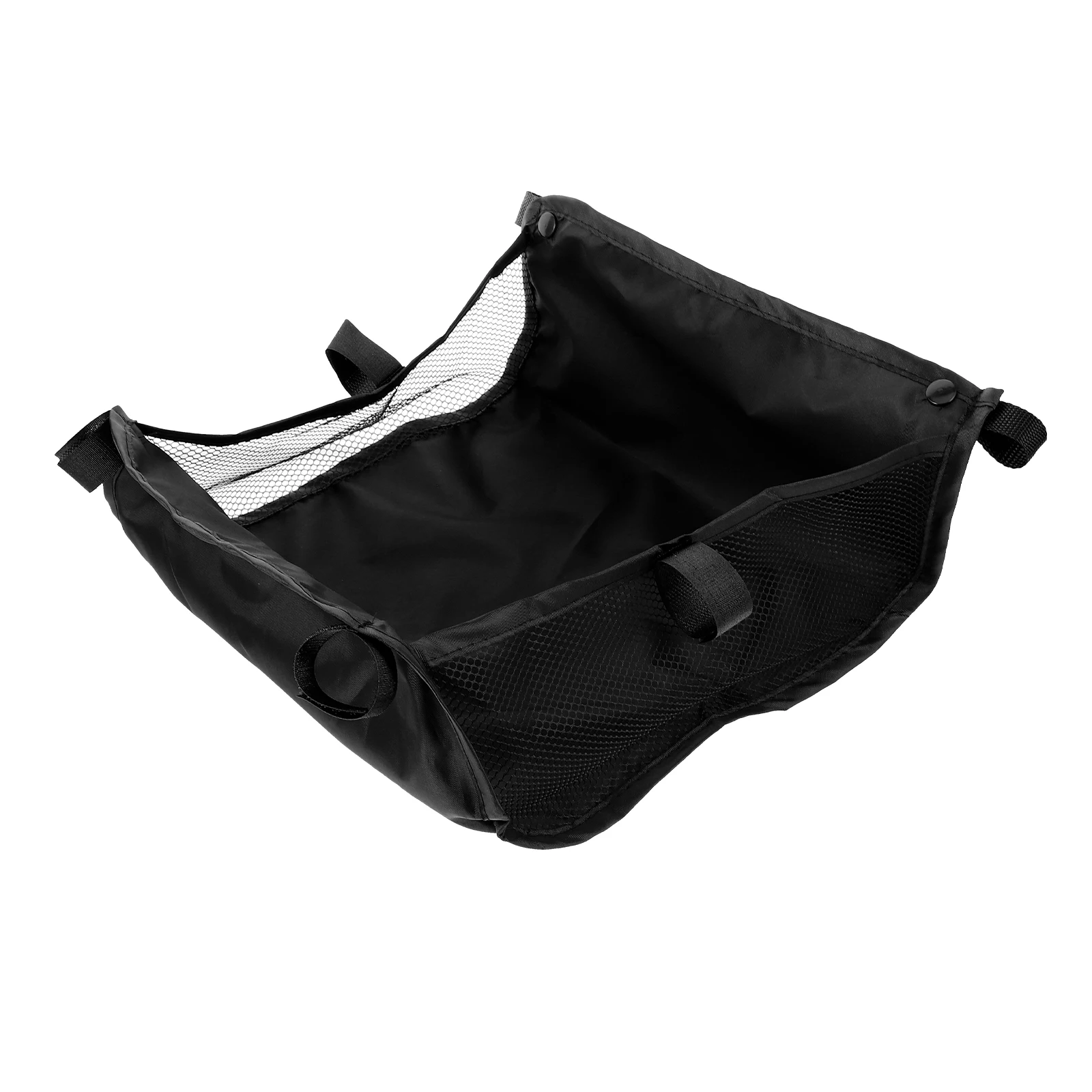 

Stroller Storage Basket Lightweight Oxford Cloth Organizer Umbrella Stroller Accessory Large Capacity Under Cart Organizer