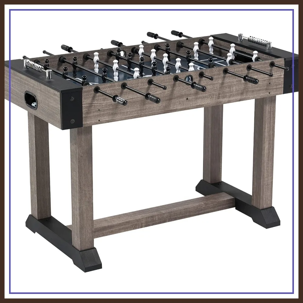 

Foosball Tables for Family Game Rooms, Durable Soccer Tabletop Sports with Stylish Designs, Includes Balls