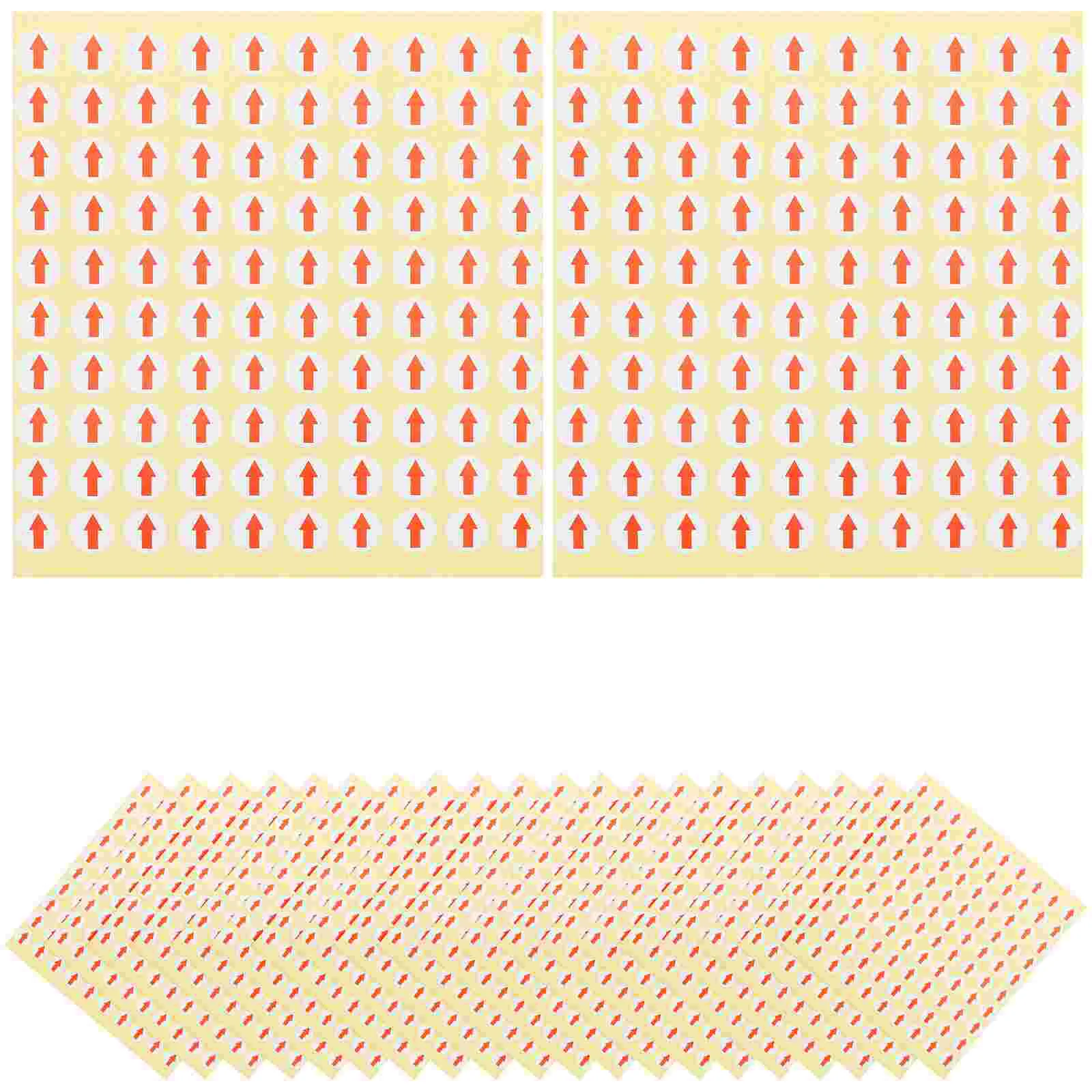 

3200 PCS Sticker Paper Defect Indicator Adhesive Labels Stickers for Children Circle Dot Round