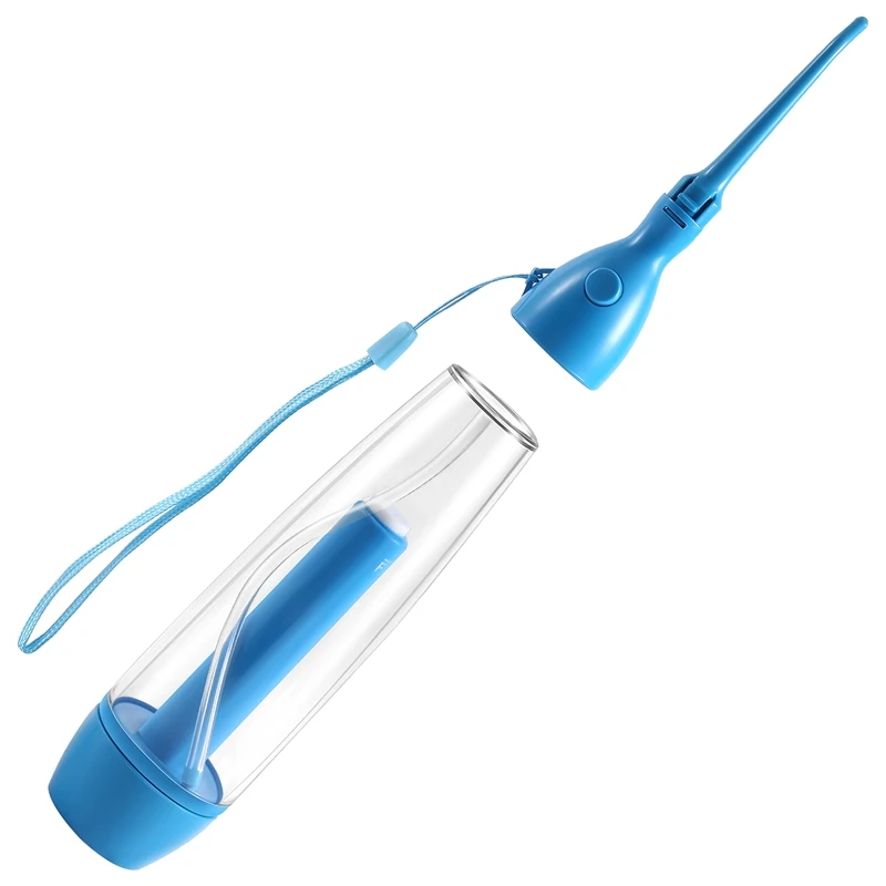 New Portable Oral Irrigator Clean The Mouth Wash Your Tooth Water Irrigation Manual Water  Flosser No Electricity Abs