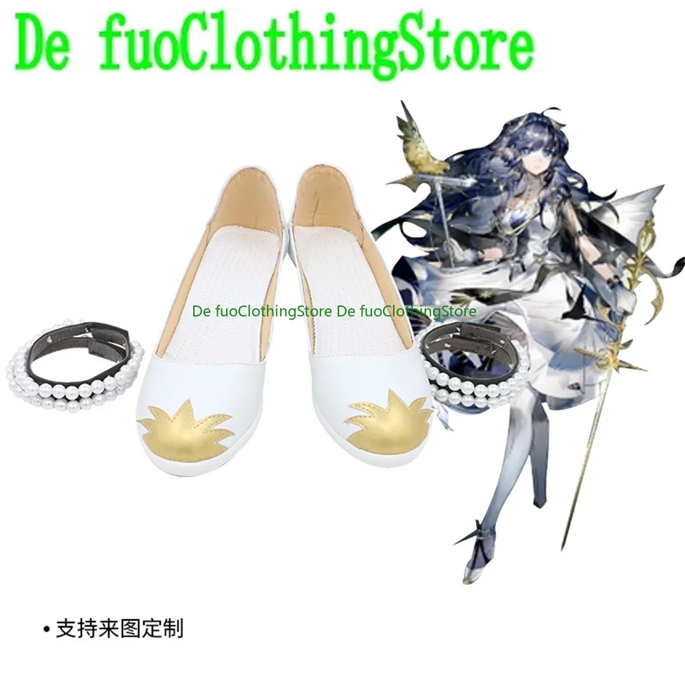 

Arknights Astesia Meteor Обувь для косплея Сапоги Игра Аниме Карнавал Вечеринка Хэллоуин Рождество DefuClothing Магазин обуви