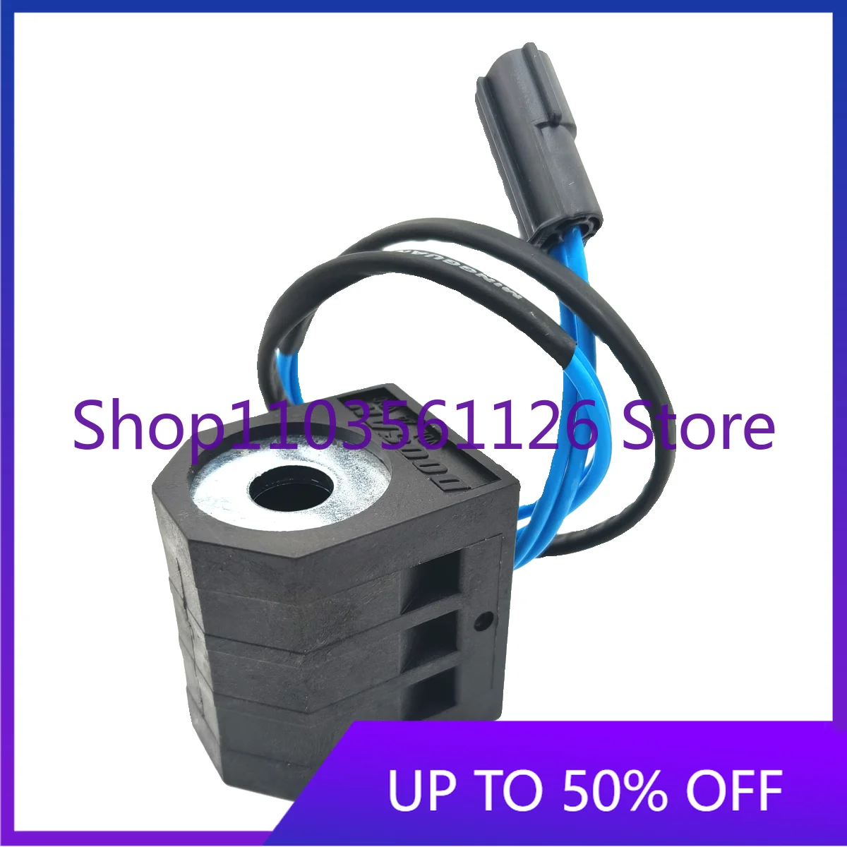 

High Quality Excavator Pilot Safety Lock Solenoid Valve Coil Spool for 150 215 220 225 300 Models - 5 7 9 Series
