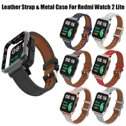 New Smart Watch Watch Band Bracelet Leather Strap Replacement Frame Metal For Redmi Watch 2 Lite