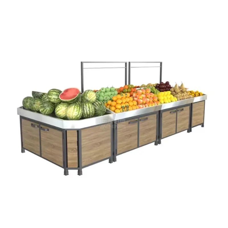 Multi-functionalFruit Shelf Display Rack Vegetable Supermarket Fresh Store Nakajima Sells Fruit Baiguoyuan