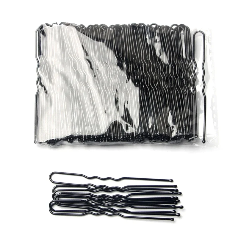 50 قطعة/الحقيبة 6 سنتيمتر/7 سنتيمتر U على شكل سبيكة دبابيس الشعر لوح مقاطع الشعر بسيطة المعادن بنس للشعر المشابك أدوات تصفيفة الشعر الزفاف دبابيس الشعر