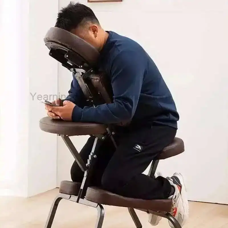 Portable Tattoo Chair Speciality Aesthetician Folding Comfort Physiotherapy Tattoo Chair Knead Ear Cleaning Salon Furniture FYTC