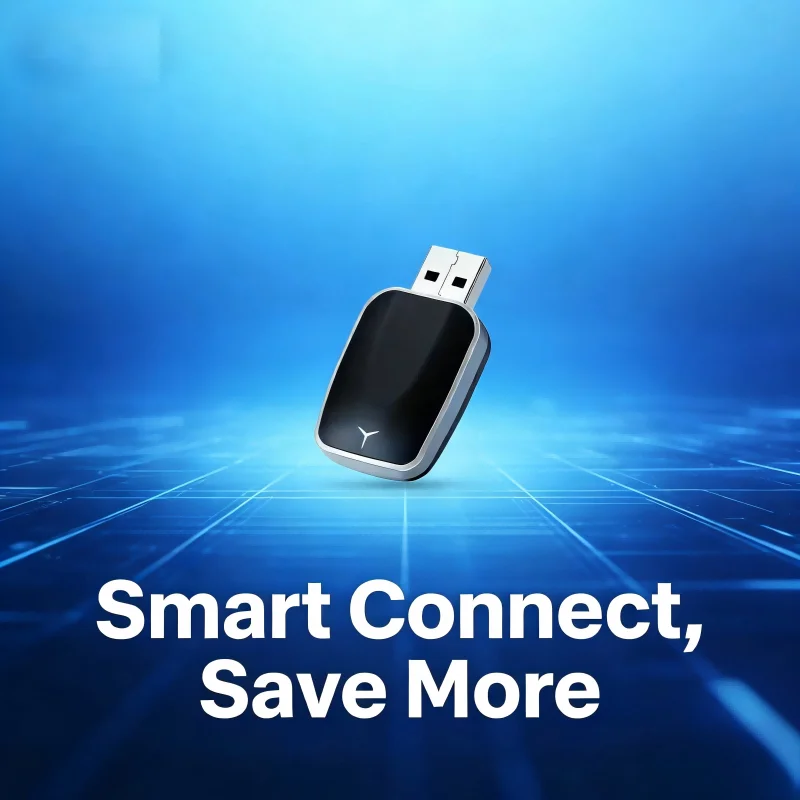 

2-in-1 Wireless Carplay AI Box Essential Accessory for Daily Driving