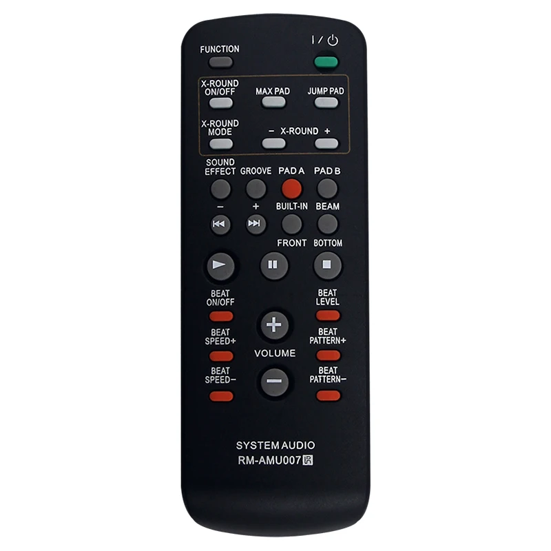 Совместим с Sony Audio FST-ZUX9 SS-ZUX9 HCD-ZUX9 SS-ZUX9P HCD-ZUX10D SS-CT10D LBT-ZUX10D Запасная часть пульта дистанционного управления RM-AMU007