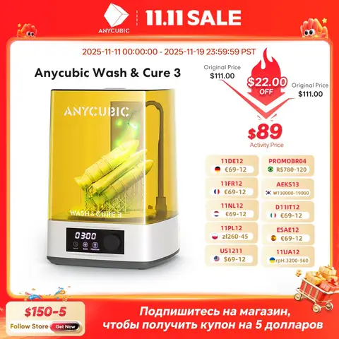 Wash & Cure 3 for Photon Mono 2 ANYCUBIC