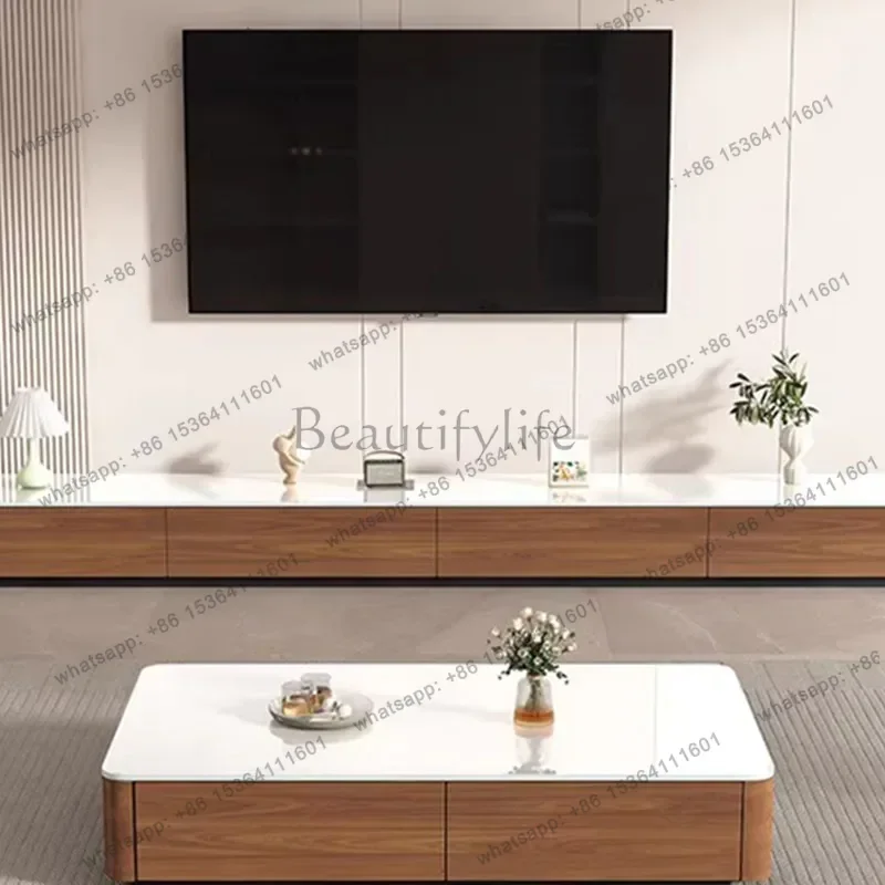 PG Display Organizer Tv Stands Minimalist Aesthetic Universal Modern Dressers Tv Table Wood Coffee Archivadores Home Furniture