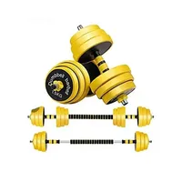 Factory Direct Adjustable Barbell Dumbbells Weight Set Multifunction Free Weights Rubber Cover Home Gym 10kg 40kg