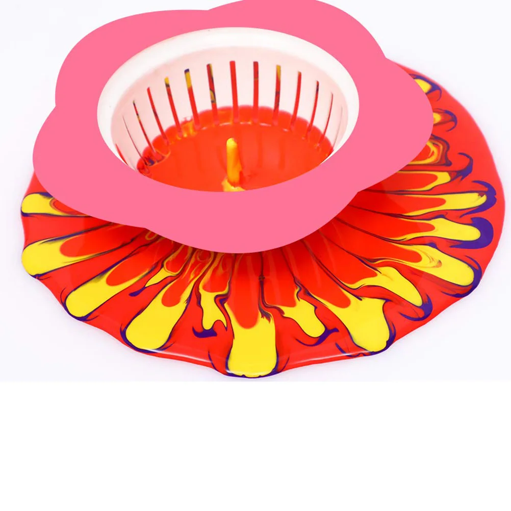 

Silicone Drain Strainer Flower Shape Sink Strainer For Kitchen Bathroom Toilet Washbasin Clog Resistant Durable Trap