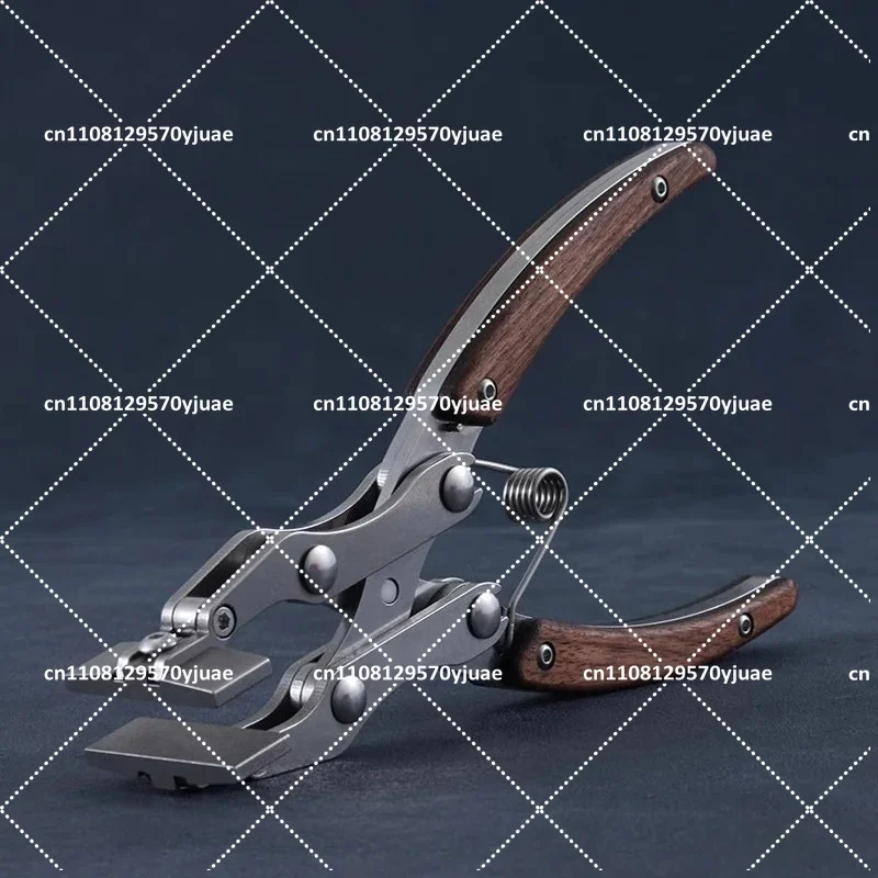 Handmade DIY Artisan Leather Craft Tools Flat Pliers Stainless Steel Professional Double Pliers