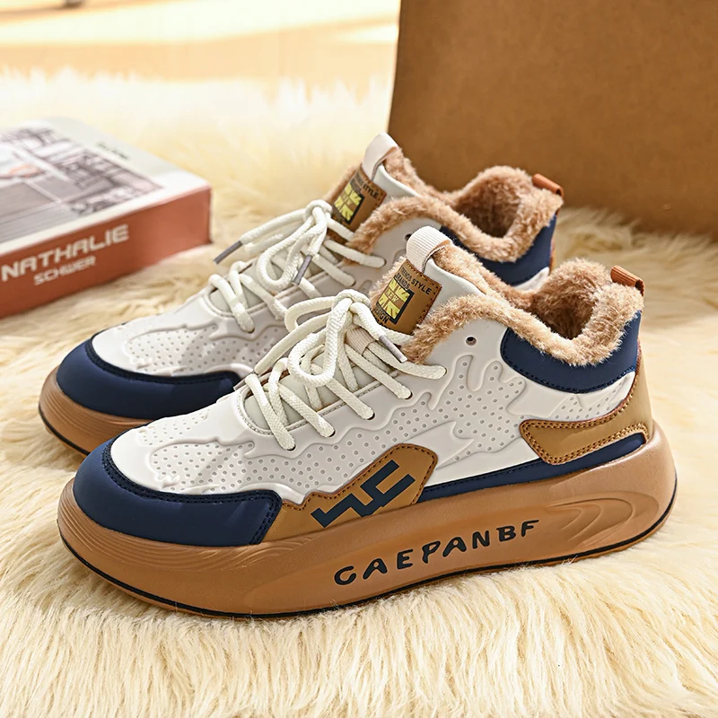 Baskets en coton pour hommes, chaussures de tennis décontractées, chaussures de planche Lotion, haut de gamme, mode de luxe, tendance