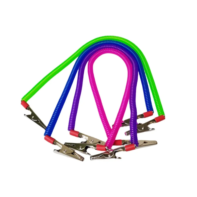 Dental Spring Rope Scarf Clip Autoclavable Dentist Reusable Patient Clips Dentistry Material Supplies  Disposable Patient Clips