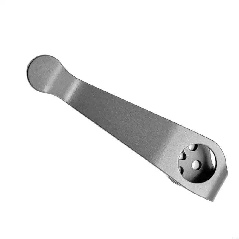 Titaniums knifee back clip clamps clamps clamps fold knifee handle diy make y4qc