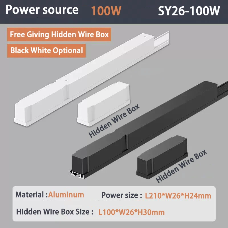 6MM Smart Tuya Zigbee Magnetisch Spoorlicht Dimbaar 48V Ultradunne Rail Opbouwmontagesysteem Zwart Wit Slanke Magneet Spoorlamp
