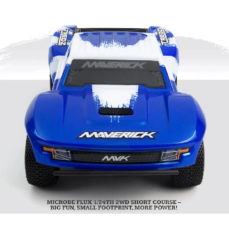 HPI Maverick MICROBE SC Flux 1/24 remote control electric brushless two wheel drive short card off-road vehicle RC adult toy