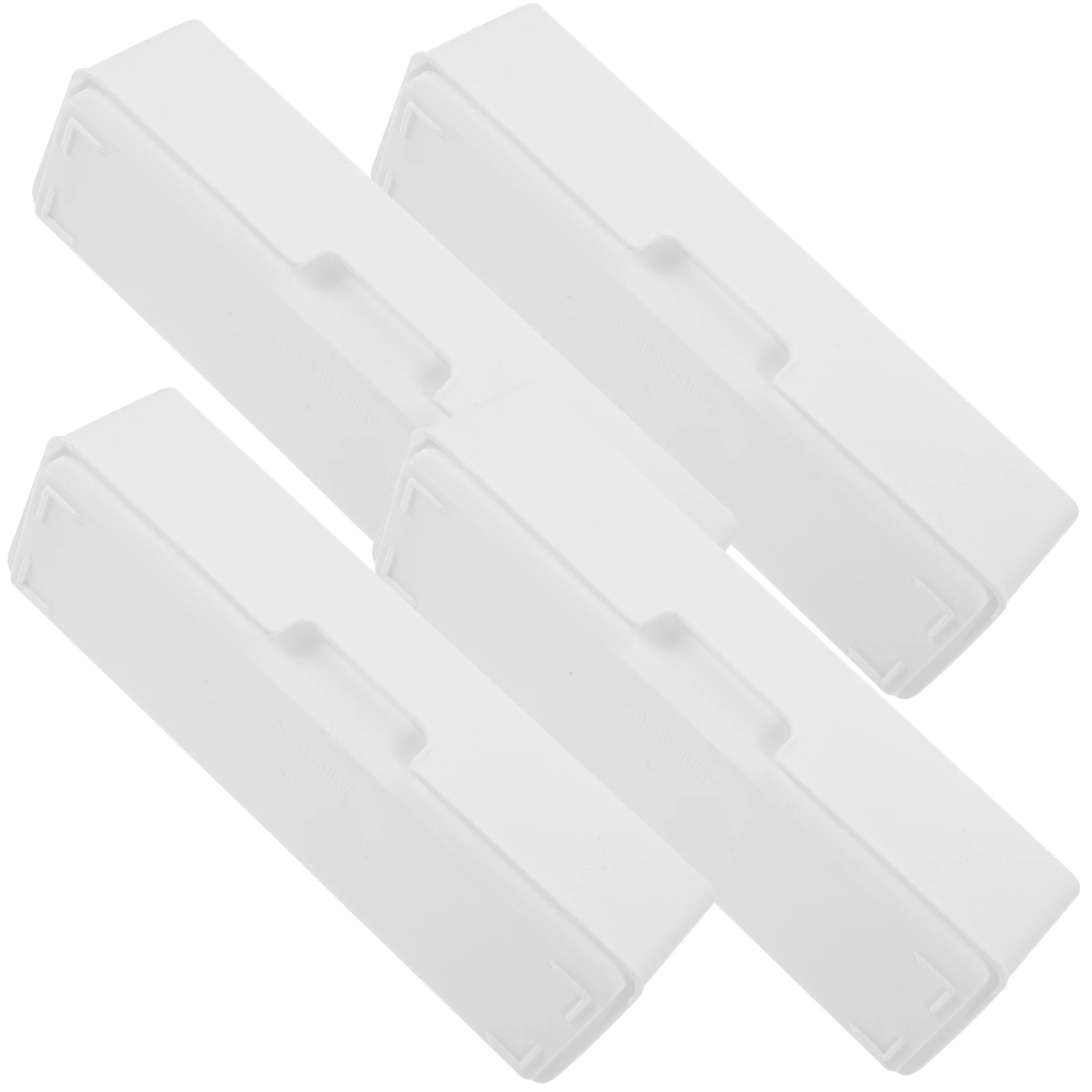 

4pcs Drawer Storage Box Desktop Organizer Bins Household Compartment Case For Office Bathroom Cosmetics Makeup Brush Pen Holder