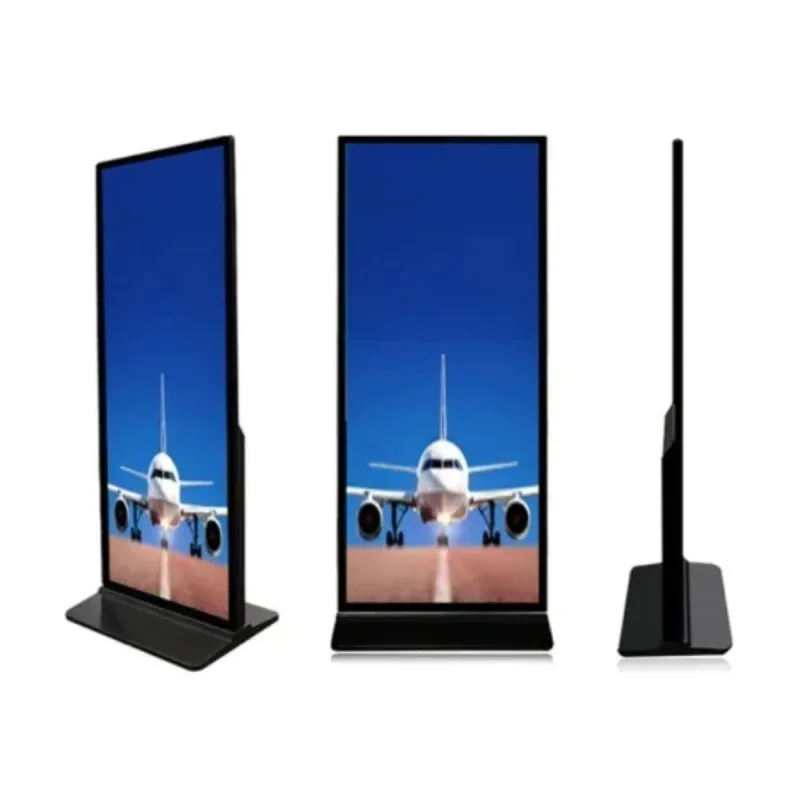 Floor Standing Digital Signage OEM Kiosk Advertisement Full Touch Screen LCD Display Wifi Enabled