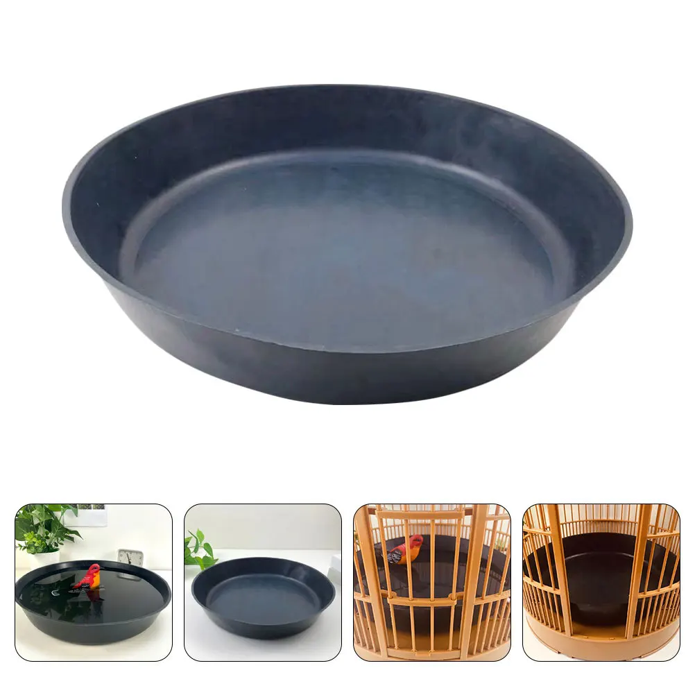 

Bird Cage Bath Plate Round Design for Easy Cleaning and Comfortable Bathing Bird Bath Tray Parrot Accessories Cage Accessories