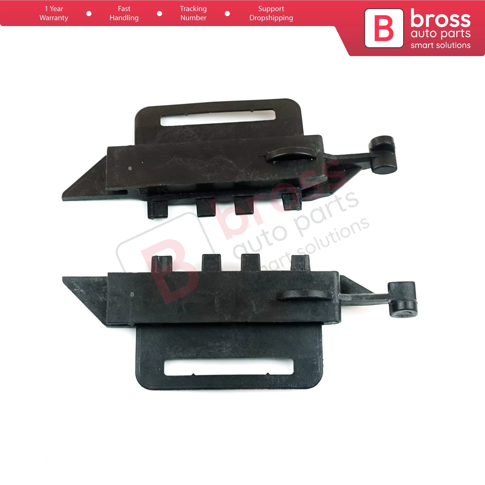 Bross Auto Parts BSR45-1 Roof Curtain Repair Bracket 8401TY, 2210415, 2210416 Type 1 For Peugeot 307 SW 2001-2008 Fast Shipment