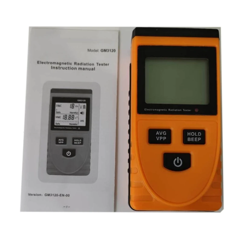 Radiation Dosimeters EMF Meter Electromagnetic Radiation Detectors High Precisions Radiation Tester