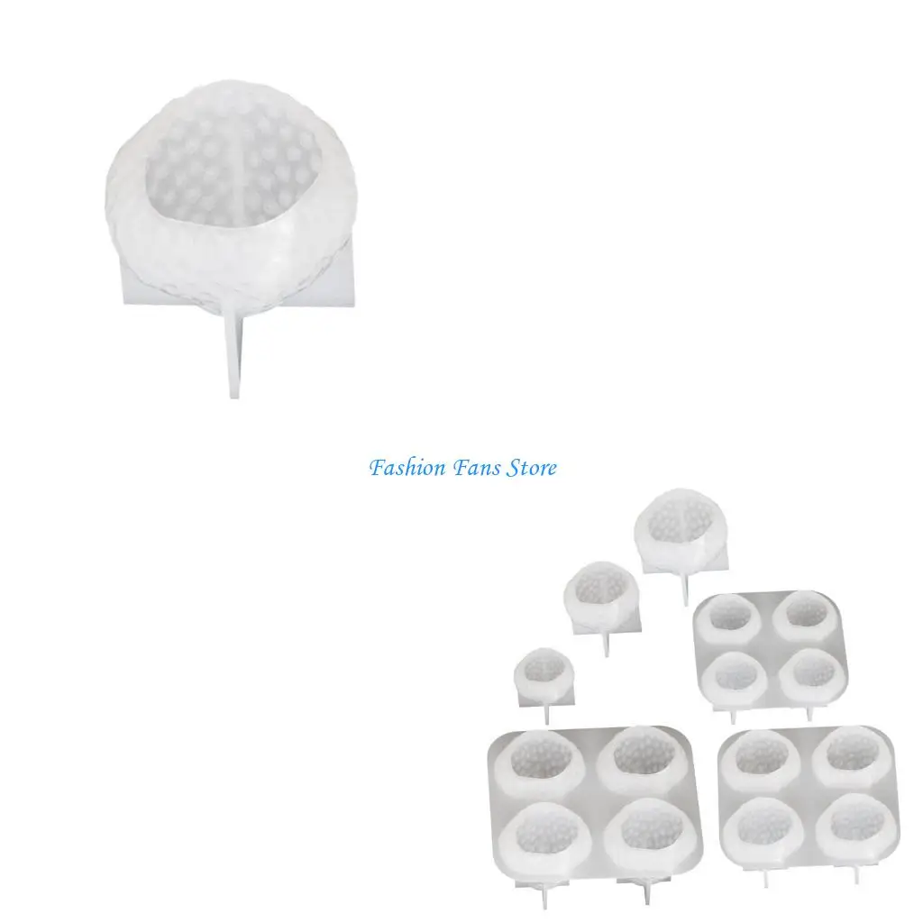 

Мягкая и прочная силиконовая форма для клубничных свечей для проектов DIY, легко разбирается и чистится, подходит для всех