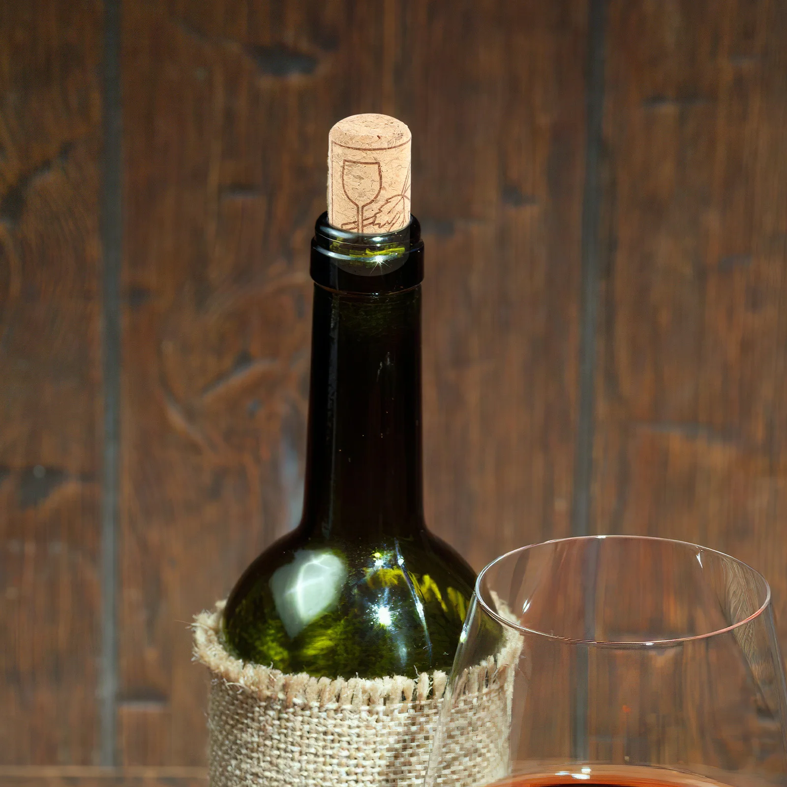 

130Pcs Heat Shrink Capsules Wine Bottle Seals Cork Stoppers PVC Wraps for Whiskey Wine Bottle Top Covers Shrink