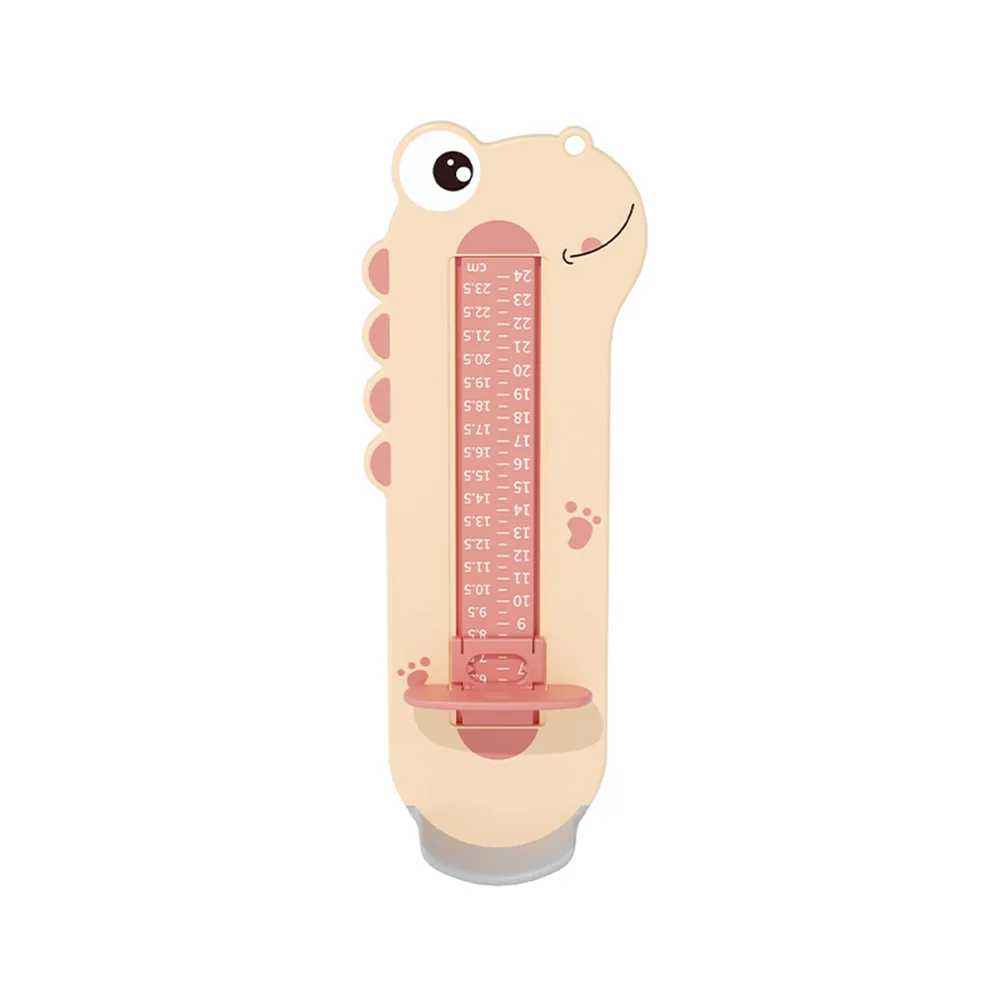 Baby Foot Measurer for Kids, Adjustable Toddler Foot Size Gauge, Dinosaur Shoe Measuring Tool, Foot Length Ruler Shoe Fitting view 6