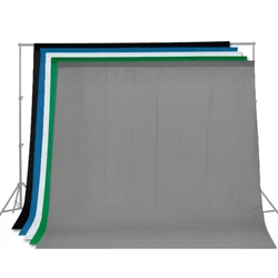 2X3/3X4 3X6M Fotografie Mousseline Achtergronden Katoen Fotostudio Achtergrond Groen Scherm Chromakey Fotoshoot Achtergrond 6 Kleuren