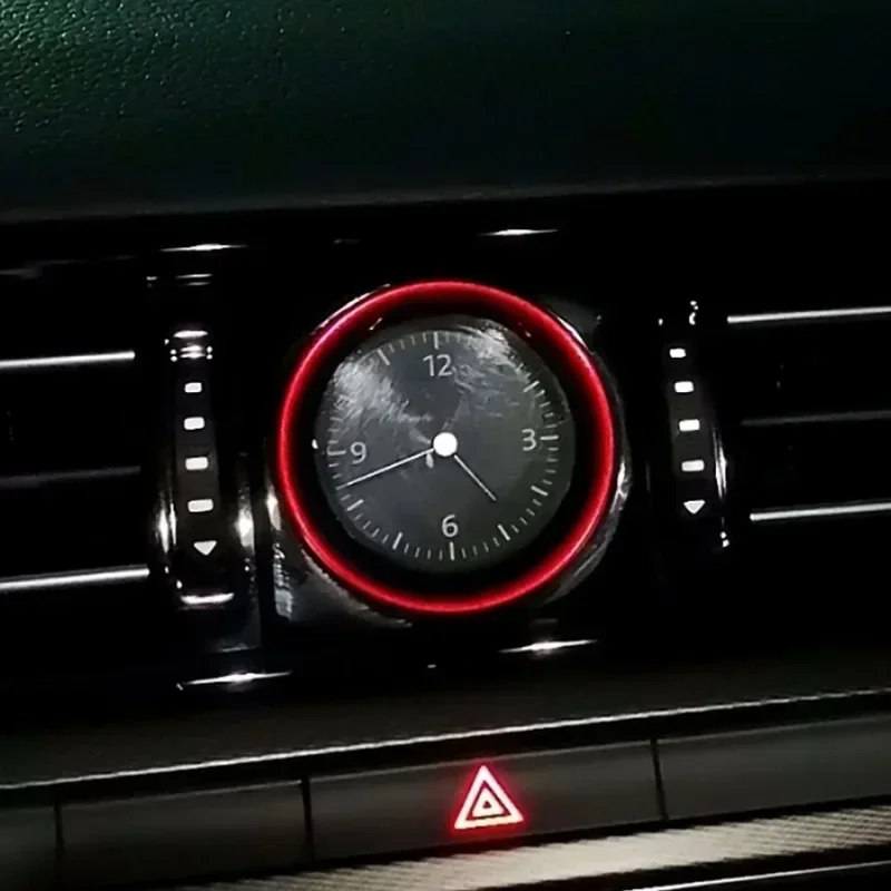 Aluminum Alloy Decoration Ring Trim Cover For Volkswagen Passat B8 CC 2016-2021 Dashboard Center Clock,Car Interior Accessories