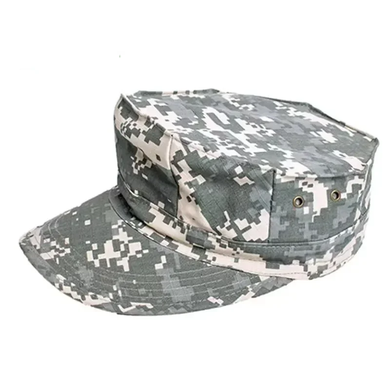 Tactical Octagonal Cap Military Airsoft Training Camouflage Hat Combat Solider Style Army Camo Hat Hunting Accessories