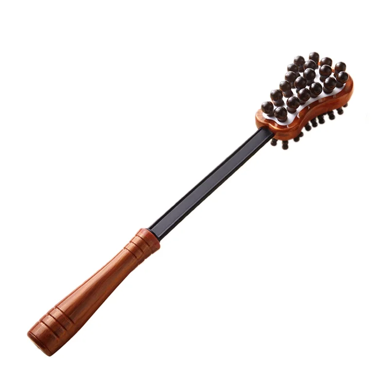 A24P バックノックマッサージハンマーハンドヘルドバックパウンディングマッサージハンマーストレスと疲労を軽減経絡マッサージツール