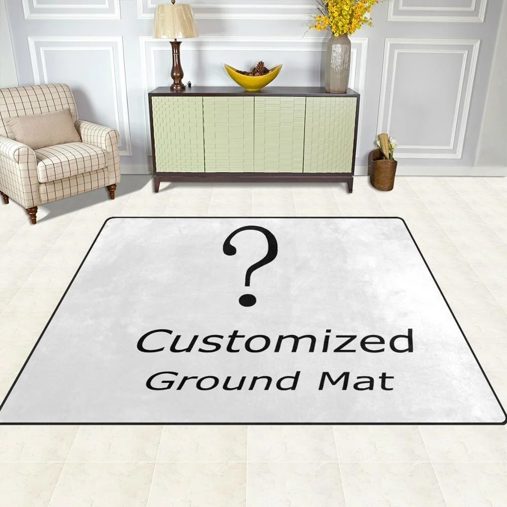 Customized Mat Non-slip Carpet DIY Printing Bath Room Door Mat Living Room Home Mat Kitchen Rug Mat Tapetes De Sala Alfombra